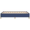 vidaXL Estrutura de cama sem colch&atilde;o 120x200 cm tecido azul