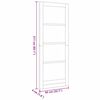 vidaXL Porta Interna ORKDAL Branco 83 x 211 cm Contraplacado