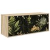 vidaXL Arm&aacute;rio de TV Montado na Parede RHENEN 102 x 33 x 40 cm