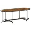 vidaXL Mesa de centro 110x55x40 cm madeira recuperada maci&ccedil;a