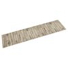 vidaXL Tapete de cozinha lav&aacute;vel 60x300 cm veludo padr&atilde;o cerca