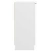vidaXL Aparador 90,5x30x70 cm madeira processada branco