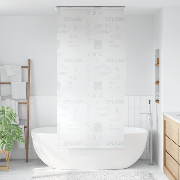 vidaXL Estore de rolo para o duche 80x240 cm Splash