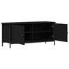 vidaXL Gabinete para TV Carvalho Preto 100 x 35 x 45 cm