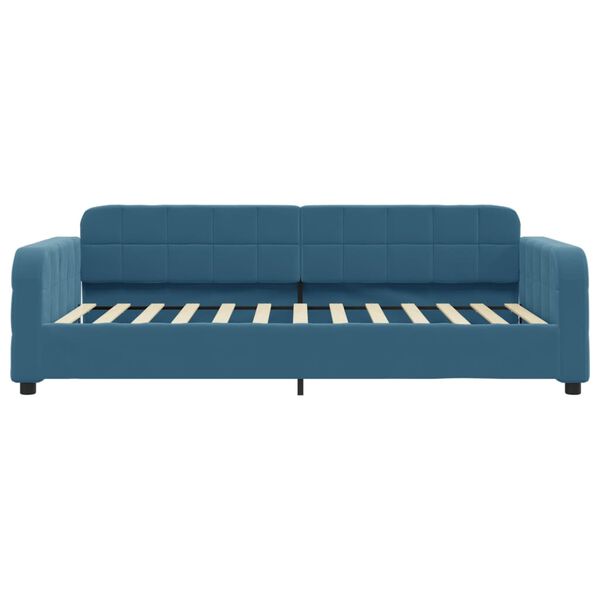 vidaXL Sof&aacute;-cama 80x200 cm veludo azul