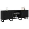 vidaXL Gabinete para TV Carvalho Preto 150 x 30 x 50 cm