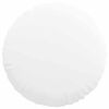 vidaXL Almofadas de Assento 2 pcs Branco &Oslash;60 x 21 cm tecido