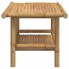 vidaXL Mesa de centro 70x40x35 cm bambu