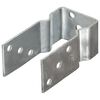 vidaXL &Acirc;ncoras de veda&ccedil;&atilde;o 6 pcs 8x6x15 cm a&ccedil;o galvanizado prateado