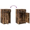 vidaXL Mesa de vestir com gaveta 2 pcs Castanho 50 x 41 x 135 cm