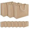 vidaXL Bolsas de Juta 10 Natural 42 x 33 x 19 cm 100% Juta Tossa