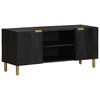 vidaXL M&oacute;vel de TV 105x33x46 cm derivados de madeira preto