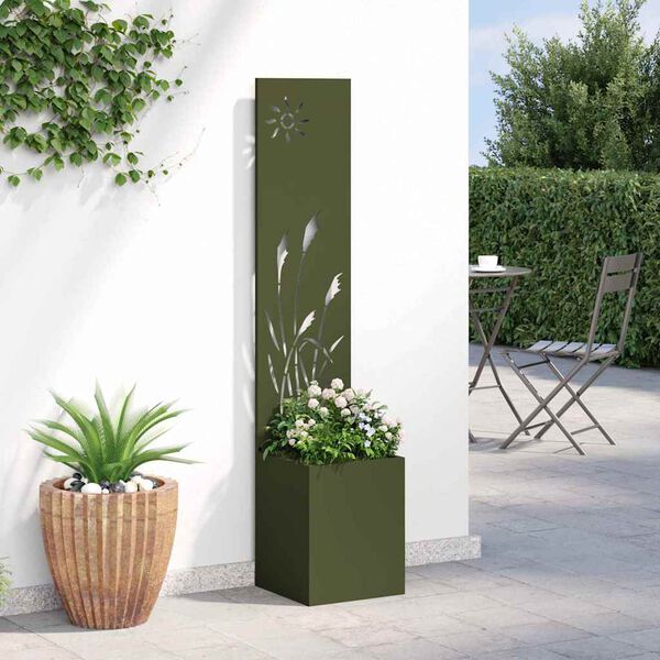 vidaXL Tela de Privacidade para Jardim Verde-oliva 32 x 150 cm