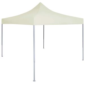 vidaXL Tenda dobr&aacute;vel 3 x 3 m creme