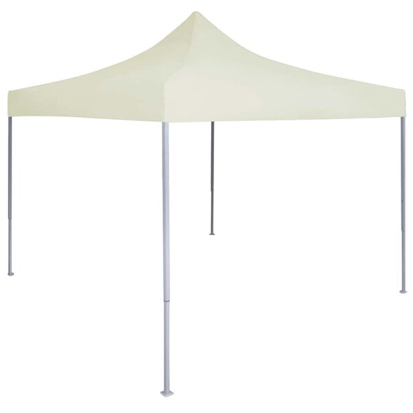 vidaXL Tenda dobr&aacute;vel 3 x 3 m creme