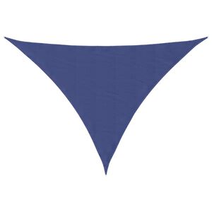 vidaXL Para-sol estilo vela 7x5x5 m oxford 100% poli&eacute;ster azul