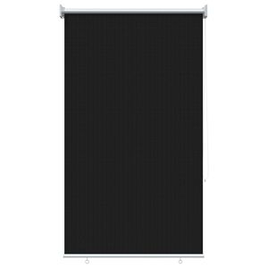 vidaXL Persiana Rol&ocirc; Externa com Bloco de 90% UV Preto 80 x 230 cm