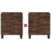 vidaXL Arm&aacute;rio de Cabeceira com gaveta Nogueira 50 x 33 x 60 cm