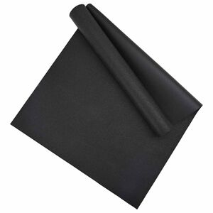 vidaXL Tapete de Prote&ccedil;&atilde;o para Esportes Preto 200 x 90 x 0,6 cm PVC