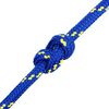 vidaXL Corda de barco 16 mm 100 m polipropileno azul