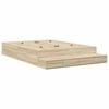 vidaXL Estrado de cama com arruma&ccedil;&atilde;o com gaveta Carvalho Sonoma 140 cm
