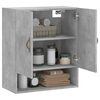 vidaXL Armário parede 60x31x70cm derivados de madeira cinzento cimento