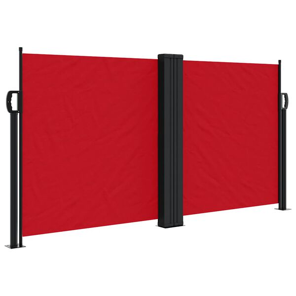 vidaXL Toldo lateral retr&aacute;til 120x1000 cm vermelho