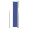 vidaXL Toldo lateral retr&aacute;til para p&aacute;tio 170x300 cm azul