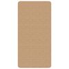 vidaXL Tapete de divis&atilde;o em juta com apoio de l&aacute;tex 80x160 cm natural