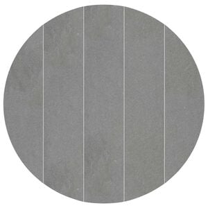 vidaXL Lona para Fundo de Piscina Cinzento-claro &Oslash; 610 cm