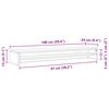 vidaXL Suporte para monitor 100x24x13cm deriv. madeira carvalho sonoma