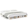 vidaXL Estrutura de cama 180x200 cm derivados de madeira branco