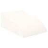 vidaXL Travesseiro para as Pernas Branco 68 x 41 x 24 cm Espuma PU