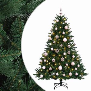 vidaXL &Aacute;rvore de Natal artificial com bolas 150 cm 150 LED