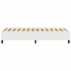 vidaXL Cama Box Creme 90 x 200 cm Tecido de Veludo Cotele