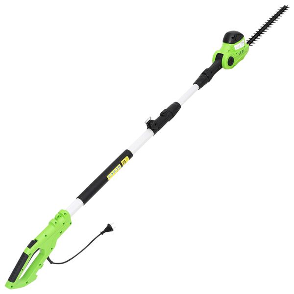 vidaXL Corta-sebes telesc&oacute;pico el&eacute;trico 41 cm 550 W
