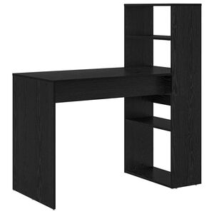 vidaXL Mesa Carvalho Preto Derivados de Madeira 113 x 54 x 120 cm