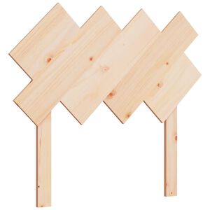 vidaXL Cabeceira de cama 92x3x81 cm pinho maci&ccedil;o