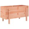 vidaXL Canteiro elevado de jardim 101x50x57 cm madeira douglas maci&ccedil;a
