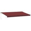 vidaXL Toldo retr&aacute;til manual 600x350 cm bord&ocirc;