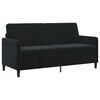vidaXL Sofa com Armazenamento Preto 172 x 78 x 87 cm Poli&eacute;ster