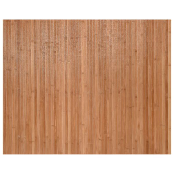 vidaXL Tapete retangular 80x100 cm bambu cor natural