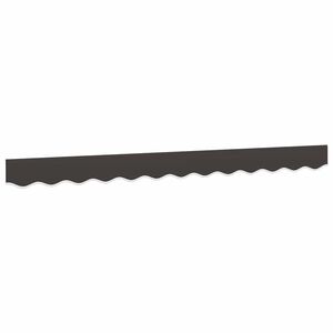 vidaXL Tecido de substitui&ccedil;&atilde;o para sanefa de toldo 300 cm riscas antracite