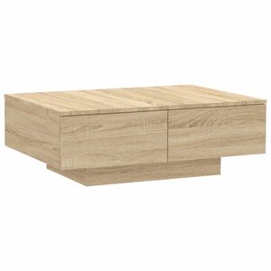vidaXL Mesa de centro 90x60x31 cm derivados de madeira carvalho sonoma