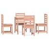 vidaXL 5 pcs conj. jantar p/ jardim madeira de douglas maci&ccedil;a