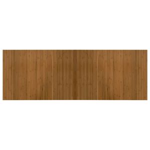 vidaXL Tapete retangular 70x200 cm bambu castanho