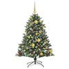 vidaXL Árvore de Natal Artificial Verde 120 cm PVC, Plástico e Aço