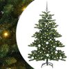vidaXL &Aacute;rvore de Natal Articulada Artificial Verde 150 cm PVC e A&ccedil;o