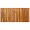 vidaXL Mesa de jardim 201,5x100x75 cm madeira de acácia maciça