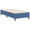 vidaXL Cama Box Azul 90 x 190 cm Tecido de veludo c&ocirc;tel&eacute;
